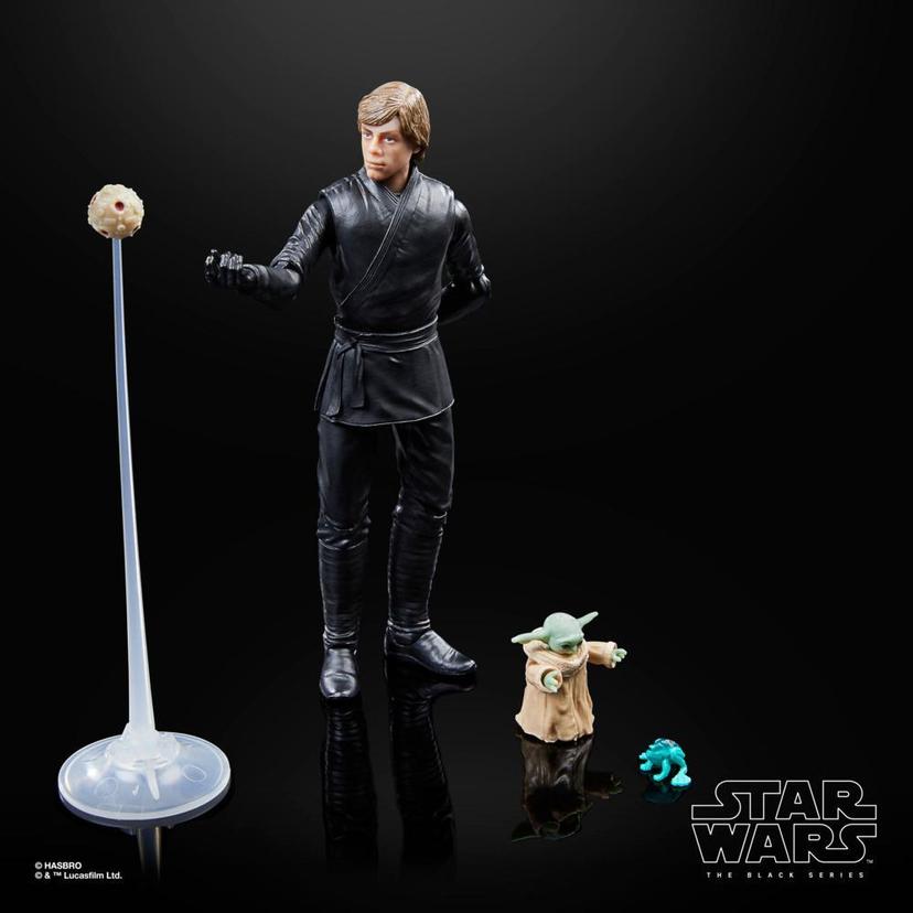 Star Wars The Black Series Luke Skywalker & Grogu Star Wars Action Figures (6”) 2-Pack product image 1