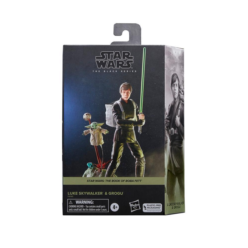 Star Wars The Black Series Luke Skywalker & Grogu Star Wars Action Figures (6”) 2-Pack product thumbnail 1