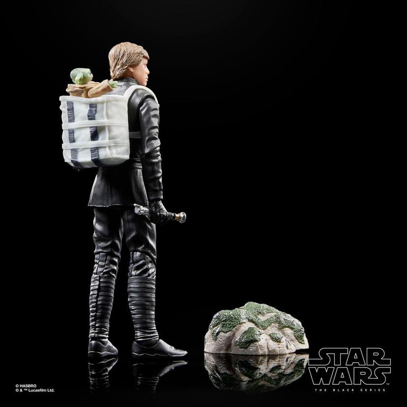 Star Wars The Black Series Luke Skywalker & Grogu Star Wars Action Figures (6”) 2-Pack product image 1