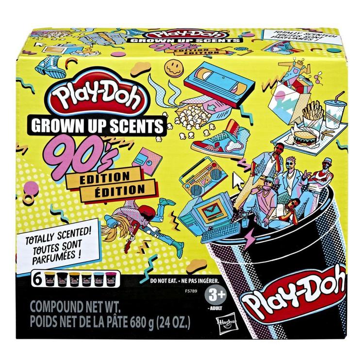 Play Doh Grown Up Scents 90s Edition Multipack Of 6 Scented Modeling Compound For Adults Play Doh