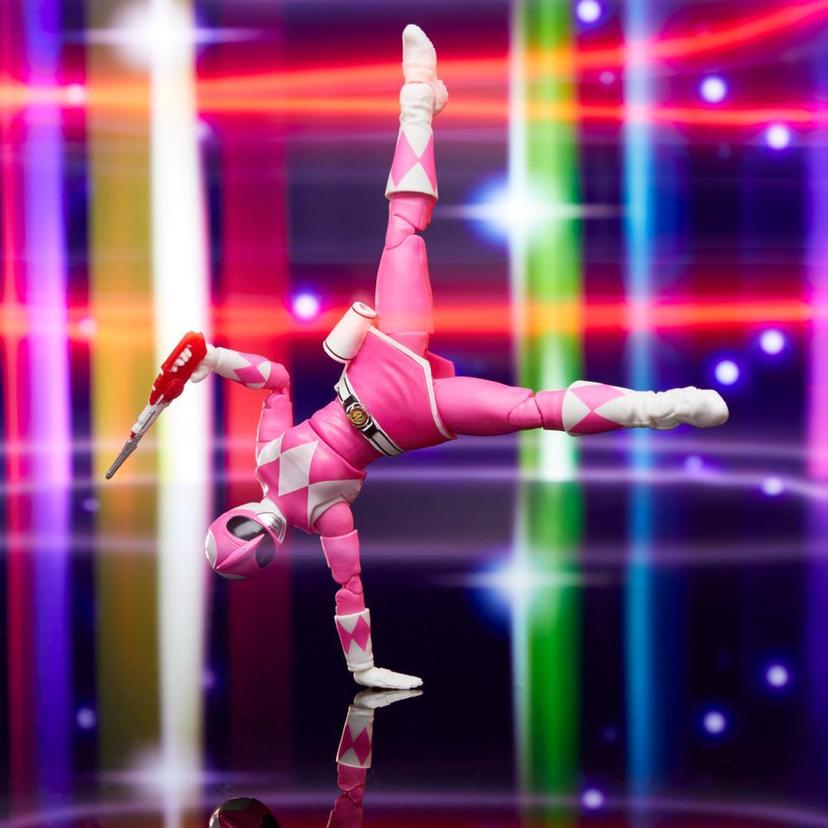 Power Rangers Lightning Collection Remastered Mighty Morphin Pink Ranger Action Figure (6") product image 1