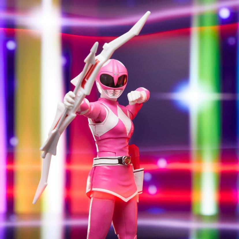 Power Rangers Lightning Collection Remastered Mighty Morphin Pink Ranger Action Figure (6") product image 1