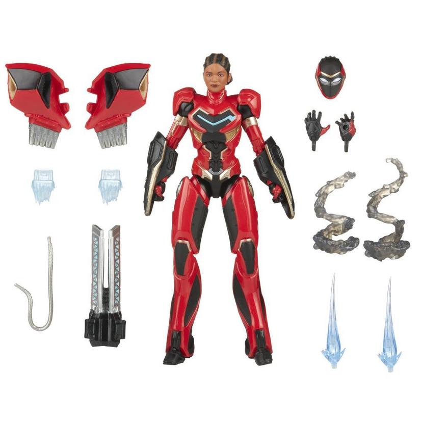 Marvel Legends Black Panther Wakanda Forever Ironheart 6-inch Action Figure Toy, 8 Accessories product image 1