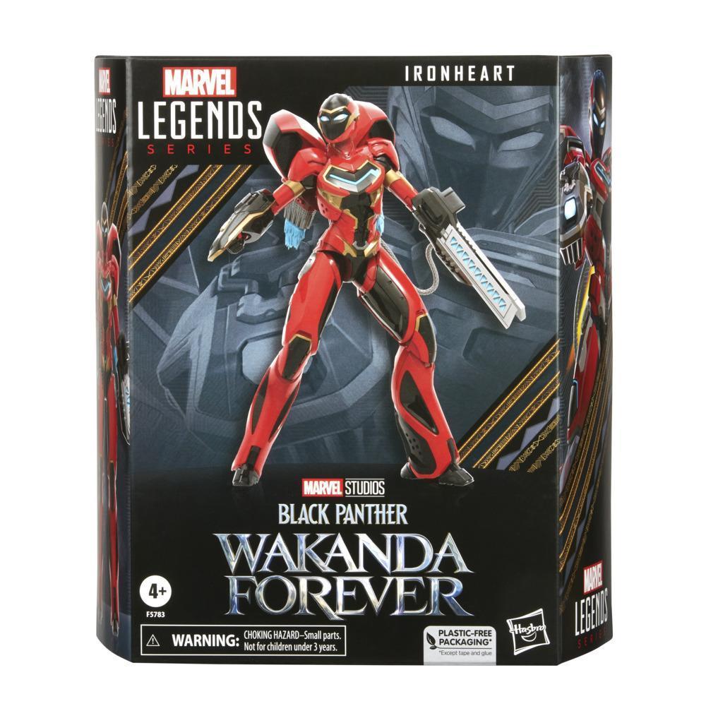 Marvel Legends Black Panther Wakanda Forever Ironheart 6-inch Action Figure Toy, 8 Accessories product thumbnail 1