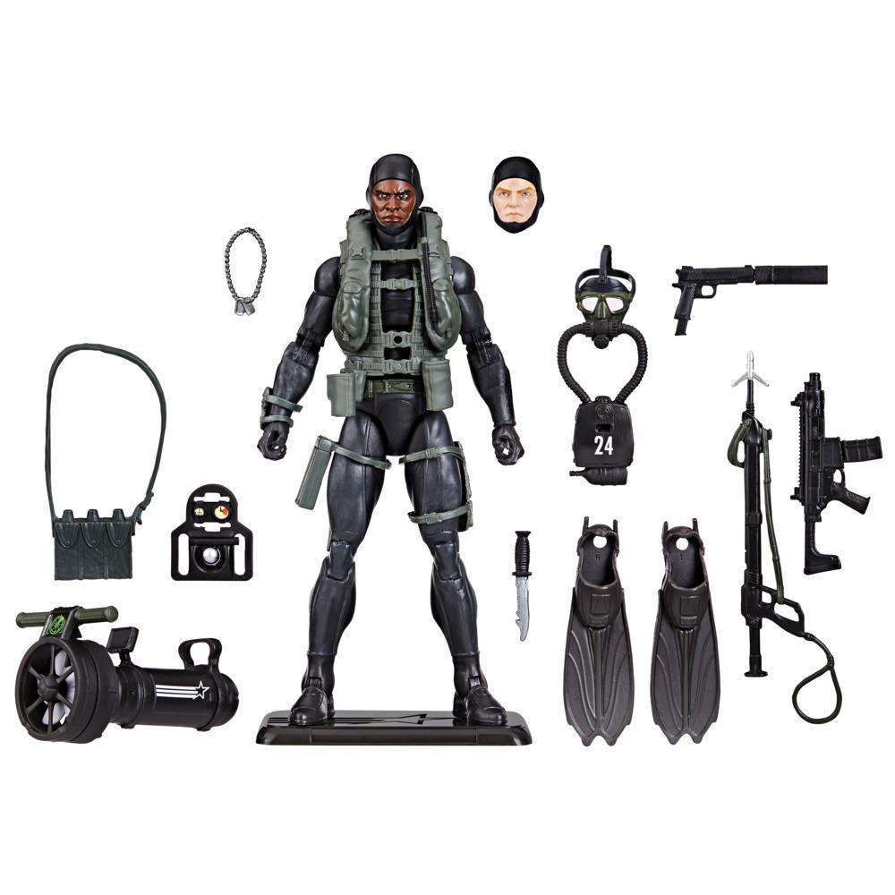 G.I. Joe Classified Series 60th Anniversary Action Sailor - Recon Diver, 6” Action Figure product thumbnail 1