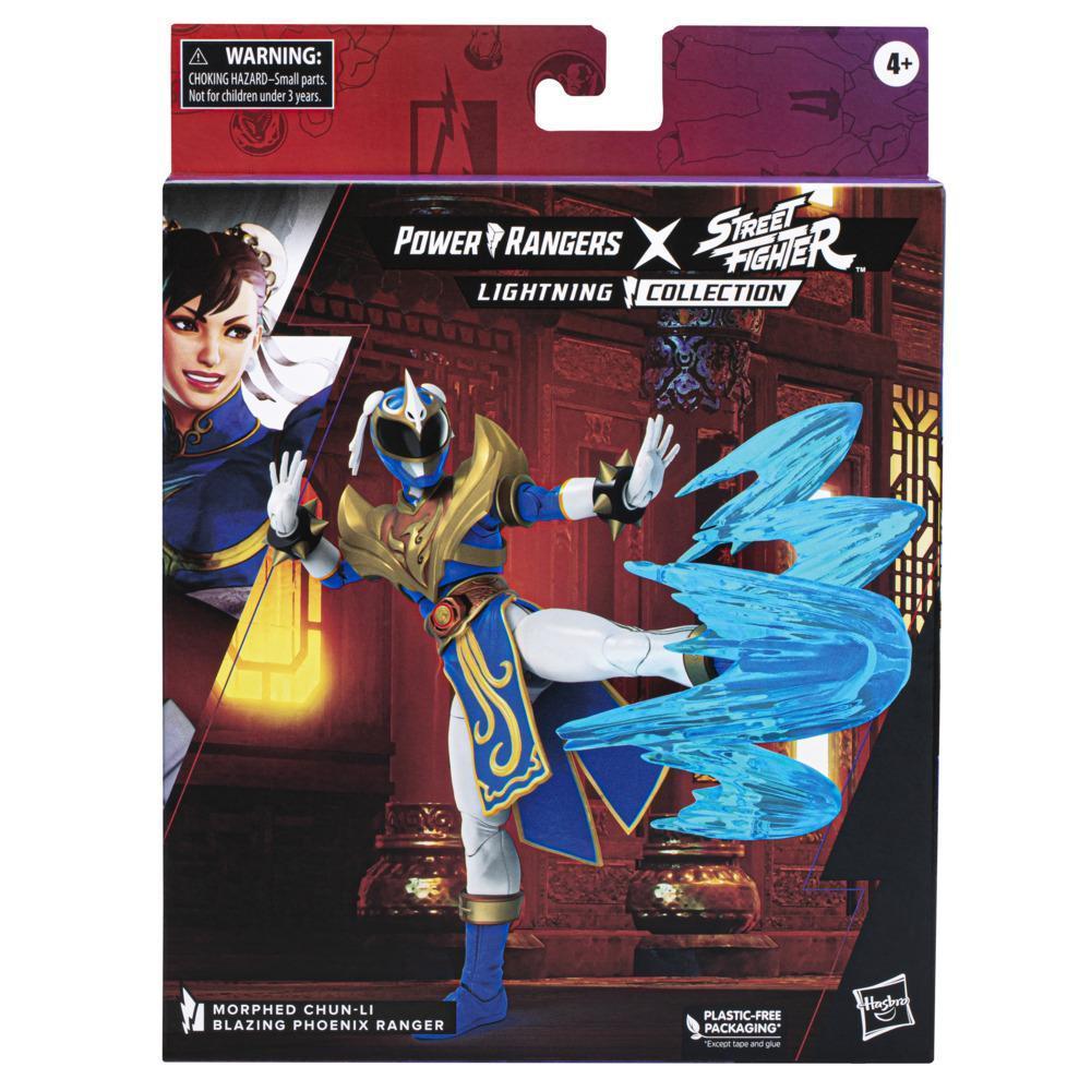 Power Rangers X Street Fighter Lightning Collection Morphed Chun-Li Blazing Phoenix Ranger Collab Figure product thumbnail 1