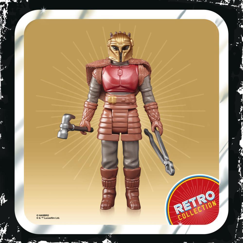 Star Wars Retro Collection The Armorer Toy 3.75-Inch-Scale Star Wars: The Mandalorian Collectible Action Figure, Toys product thumbnail 1