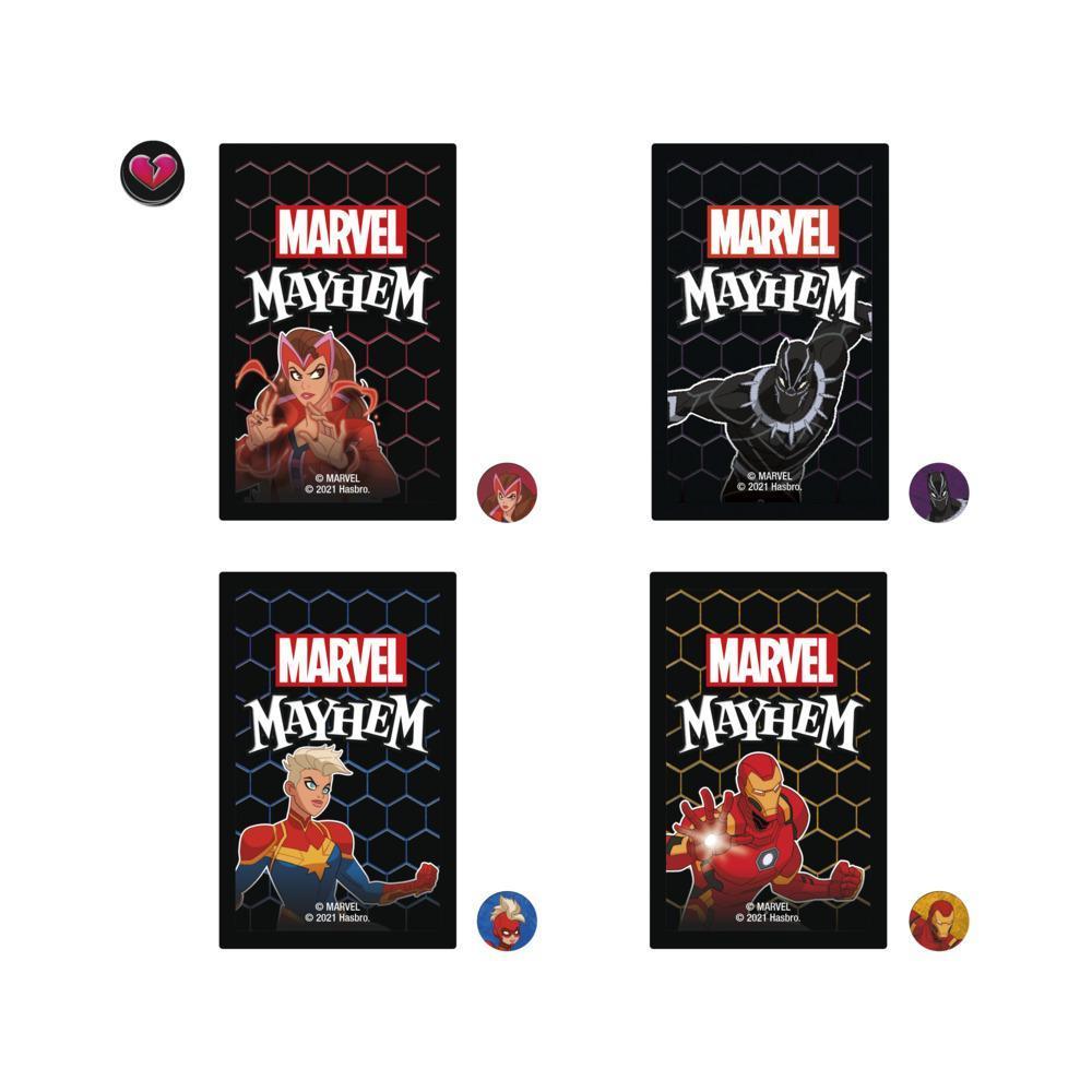 Marvel Mayhem Card Game, Featuring Marvel Super Heroes, Fun Family Game for Ages 8+, Fast-Paced, Easy to Learn Game product thumbnail 1