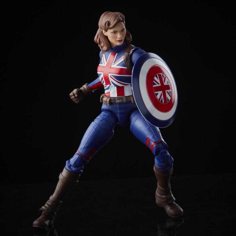 Marvel Legends Series 6-inch Scale Action Figure Toy Marvel’s Captain Carter Includes Premium Design, 1 Accessory, and 2 Build-a-Figure Parts product image 1