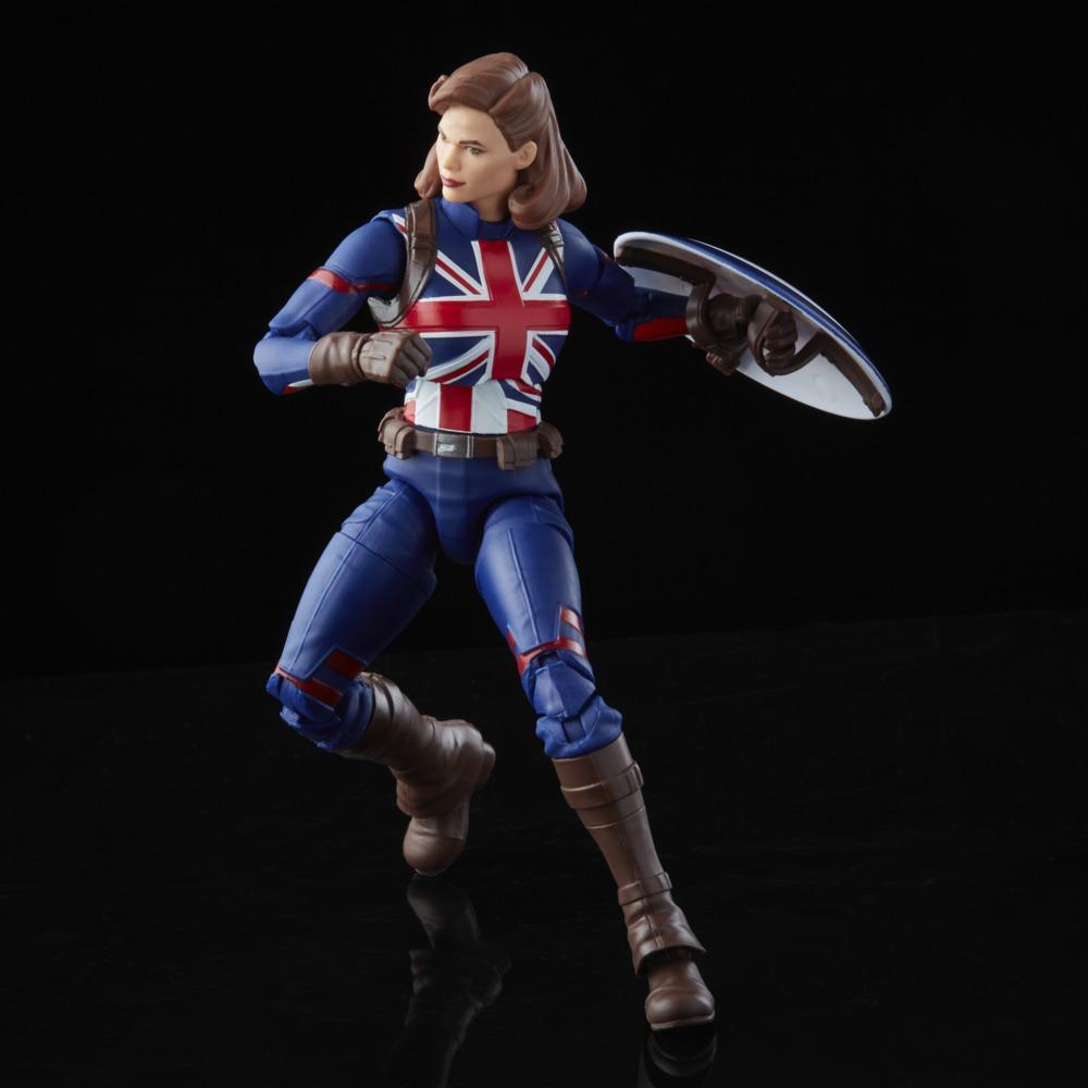 Marvel Legends Series 6-inch Scale Action Figure Toy Marvel’s Captain Carter Includes Premium Design, 1 Accessory, and 2 Build-a-Figure Parts product thumbnail 1