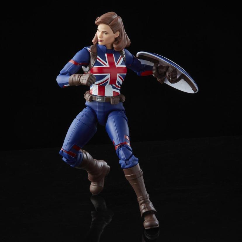 Marvel Legends Series 6-inch Scale Action Figure Toy Marvel’s Captain Carter Includes Premium Design, 1 Accessory, and 2 Build-a-Figure Parts product image 1