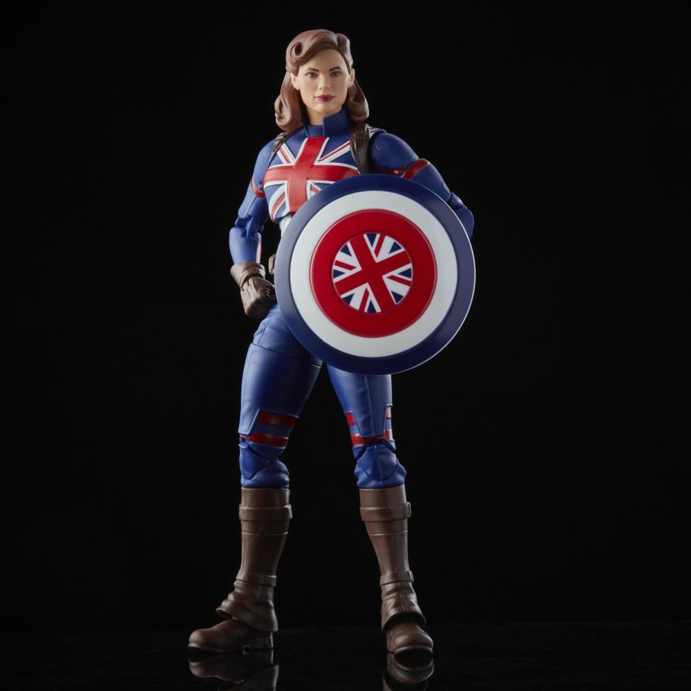 Marvel Legends Series 6-inch Scale Action Figure Toy Marvel’s Captain Carter Includes Premium Design, 1 Accessory, and 2 Build-a-Figure Parts product thumbnail 1