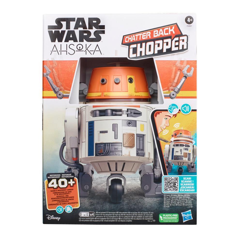 Star Wars Chatter Back Chopper, Star Wars Animatronic Toys, Star Wars Toys for Kids product thumbnail 1