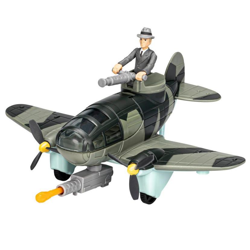 Indiana Jones Worlds of Adventure Doctor Jürgen Voller with Plane Figure & Vehicle (2.5”) product image 1
