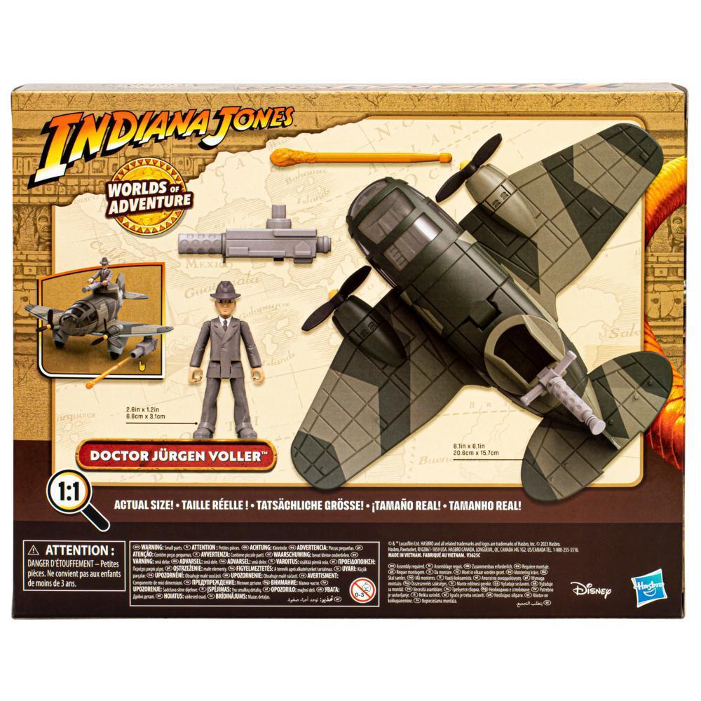 Indiana Jones Worlds of Adventure Doctor Jürgen Voller with Plane Figure & Vehicle (2.5”) product thumbnail 1