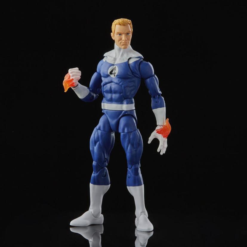 Marvel Legends Series Fantastic Four Retro Human Torch 6-inch Collectible Action Figure Toy product image 1