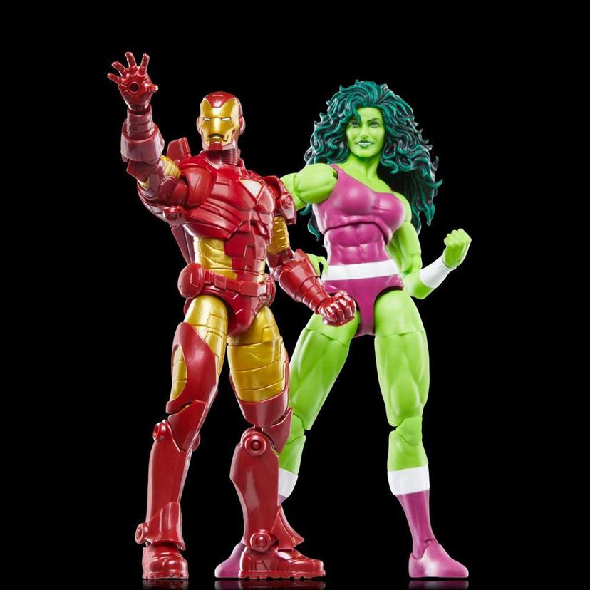 Marvel Legends Series Iron Man (Model 20) 6" Retro Comics Collectible Action Figure product image 1