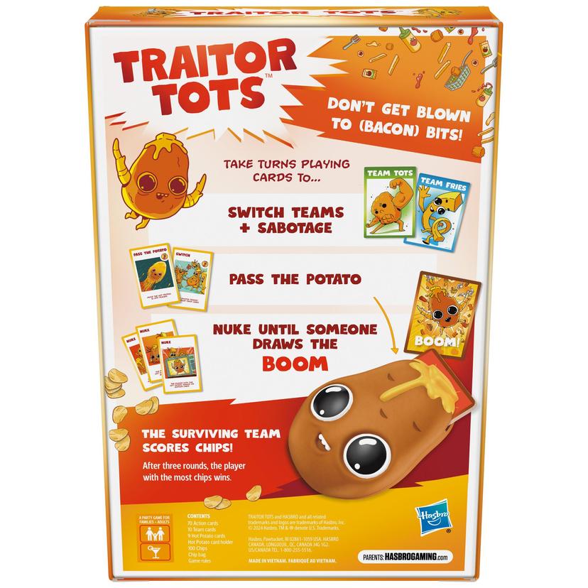 Traitor Tots Party Card Game for Families and Adults, Ages 8+, For 3-10 Players, 25 Mins. Avg. product image 1