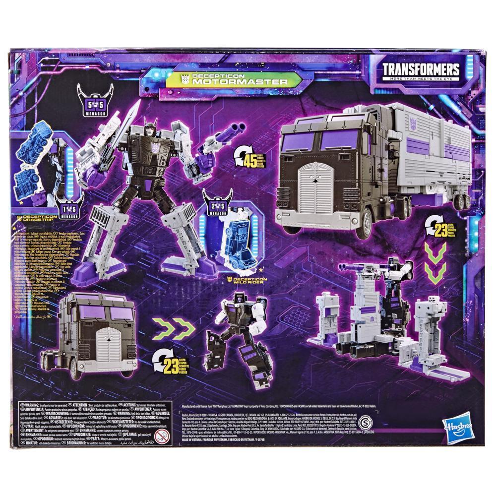 Transformers Toys Generations Legacy Series Commander Decepticon Motormaster Combiner Action Figure - 8 and Up, 13-inch product thumbnail 1
