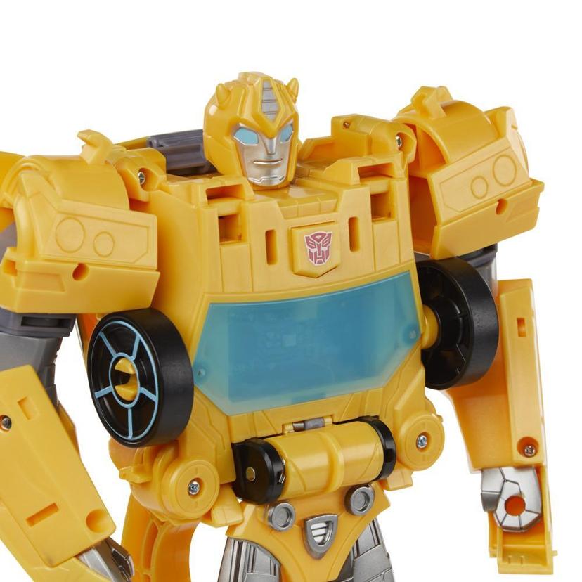 Transformers Toys Bumblebee Cyberverse Adventures Dinobots Unite Roll N’ Change Bumblebee Action Figure, 6 and Up, 10-inch product image 1