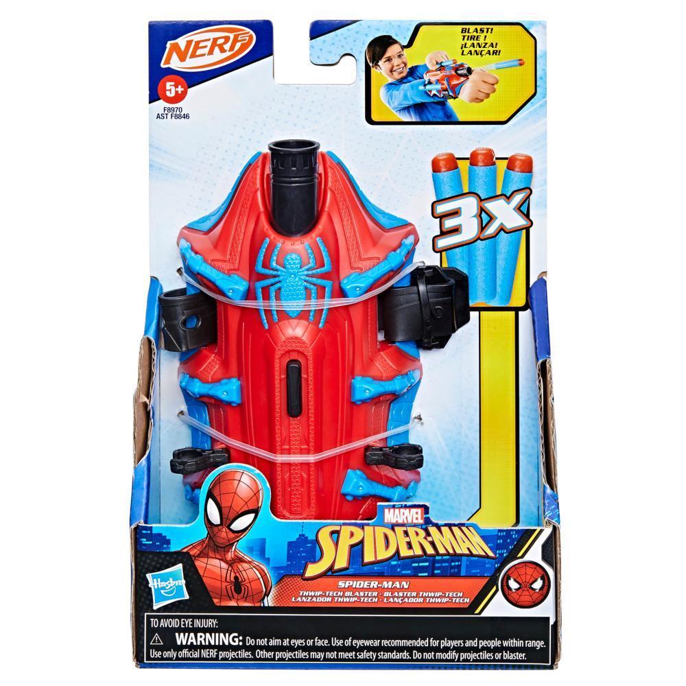 Marvel NERF Spider-Man Thwip-Tech Blaster Role Play Toy for Kids 5+ product thumbnail 1