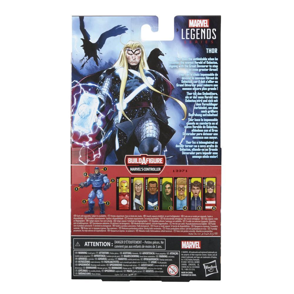 Marvel Legends Series Thor Herald of Galactus Action Figure 6-inch Collectible Toy, 6 Accessories product thumbnail 1