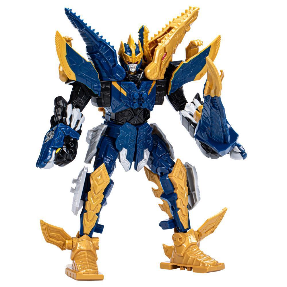 Power Rangers Dino Fury Mosa Razor Zord Blue Action Figure, Power Rangers Toys for 4 Year Old Boys and Girls and Up product thumbnail 1