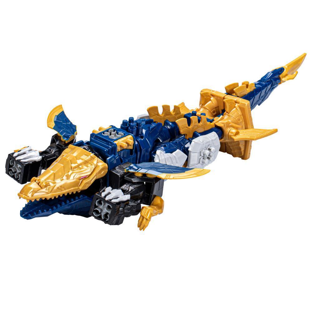 Power Rangers Dino Fury Mosa Razor Zord Blue Action Figure, Power Rangers Toys for 4 Year Old Boys and Girls and Up product thumbnail 1