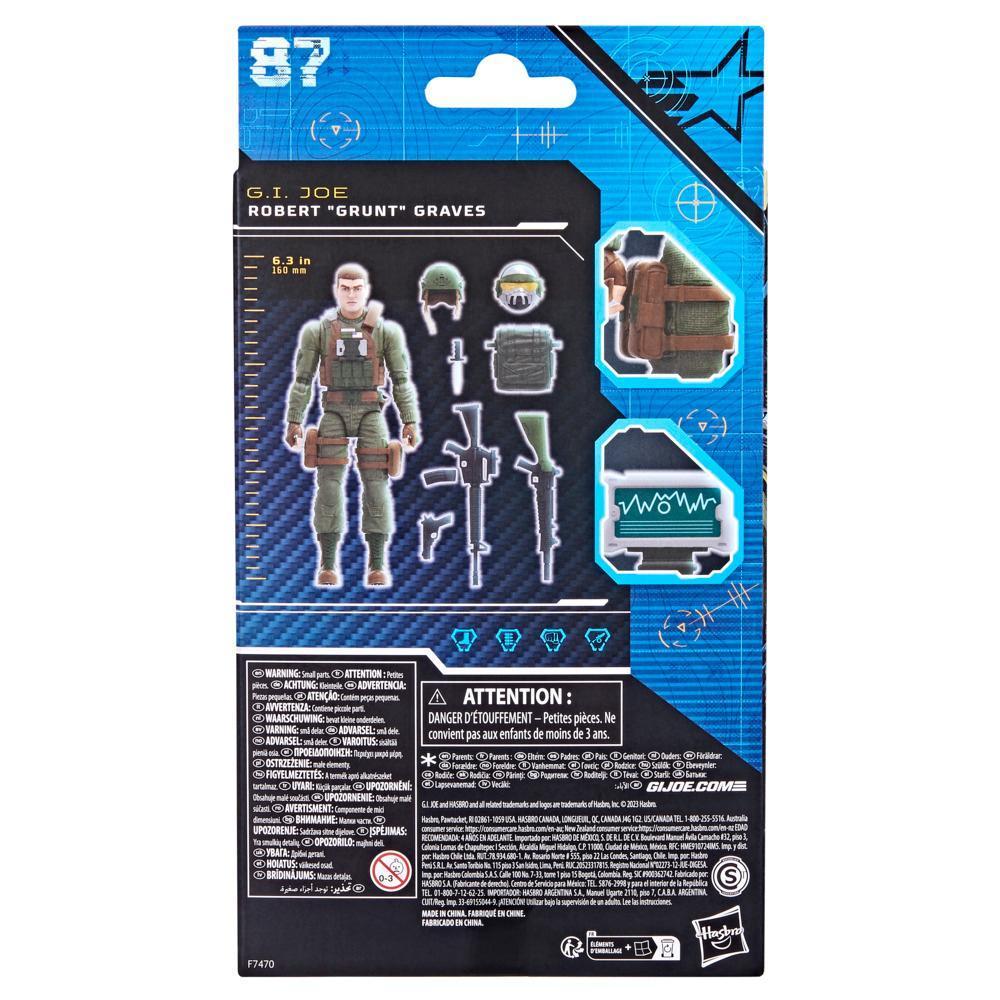 G.I. Joe Classified Series Robert "Grunt" Graves, Collectible G.I. Joe Action Figure (6"), 87 product thumbnail 1