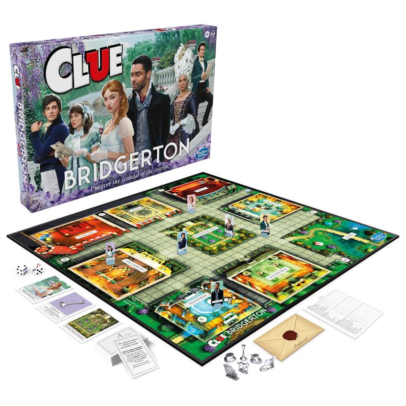 Clue: Bridgerton Edition Board Game for Bridgerton Fans Ages 17+, Inspired by Shondaland's Original Series on Netflix product image 1