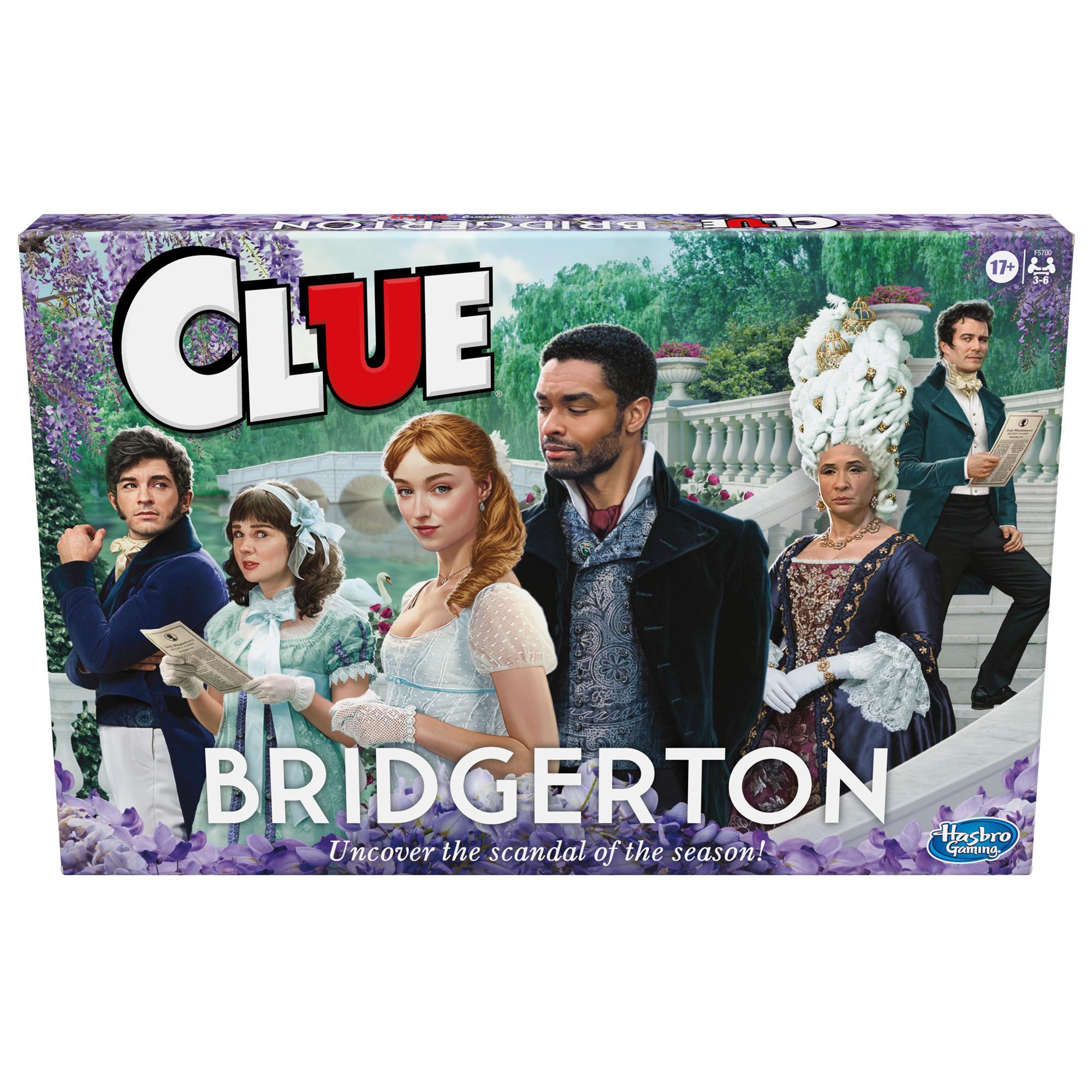 Clue: Bridgerton Edition Board Game for Bridgerton Fans Ages 17+, Inspired by Shondaland's Original Series on Netflix product thumbnail 1