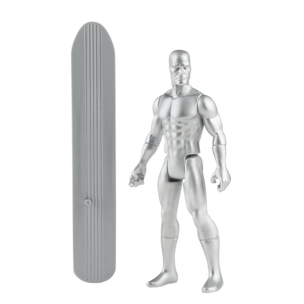 Hasbro Marvel Legends Series 3.75-inch Retro 375 Collection Silver Surfer Action Figure Toy product thumbnail 1