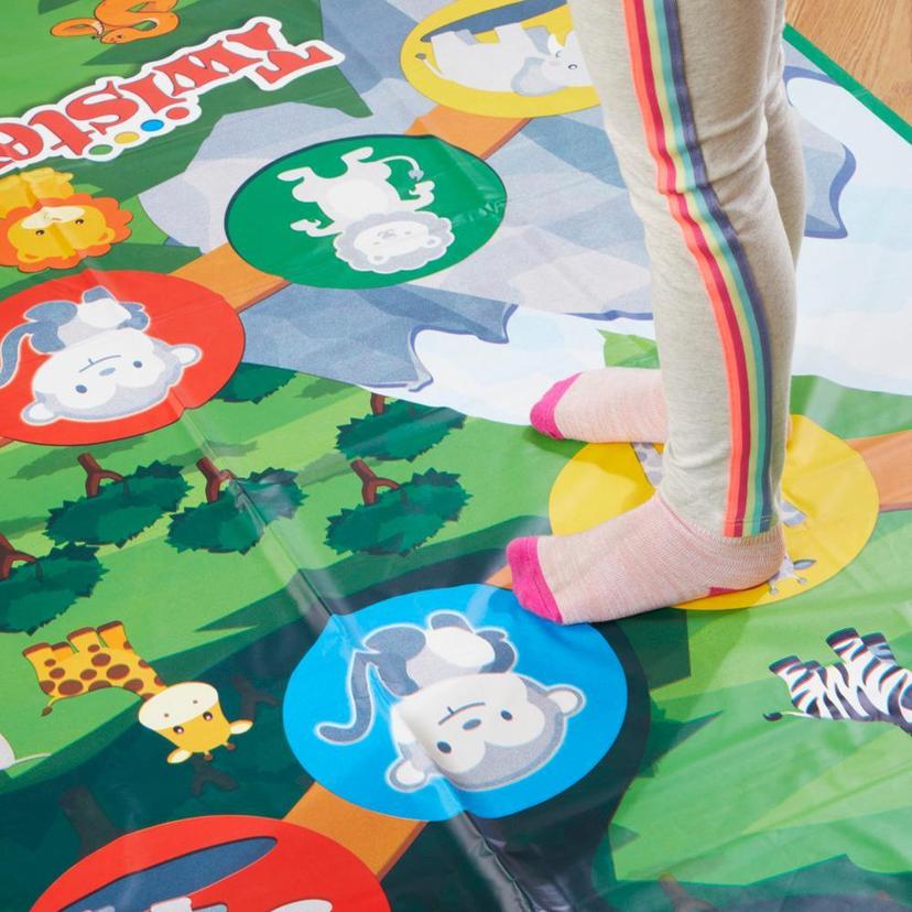 Twister junior, gioco in scatola hasbro gaming, tappetino da gioco  fronte-retro, 2 giochi in 1, gioco da festa per bambini e bambine - Toys  Center