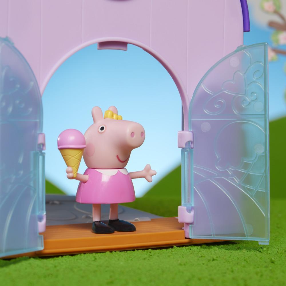 Peppa Pig Peppa's Club Peppa's Ice Cream Shop Preschool Toy; 1 Figure, 4 Accessories, Carry Handle, for Ages 3 and Up product thumbnail 1