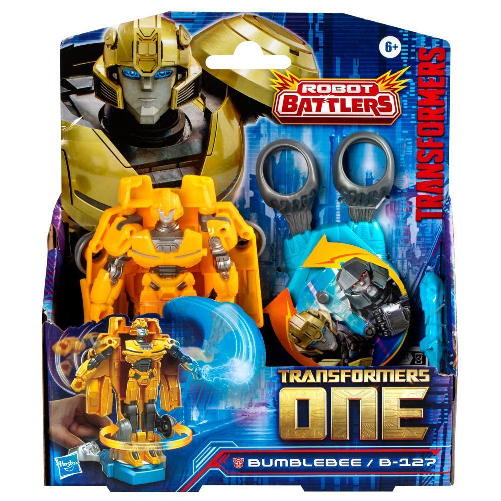 Transformers One Robot Battlers Bumblebee (B-127) 4.5" Action Figures for Kids Age 6+ product image 1