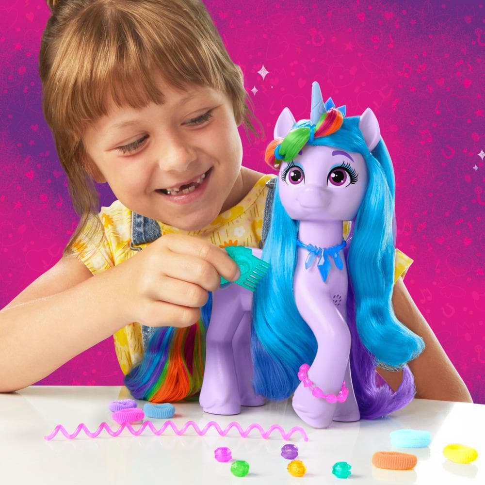 My Little Pony: Tell Your Tale Rainbow Styles Izzy Moonbow, 9.5" Unicorn Toys Kids Age 4+ product image 1