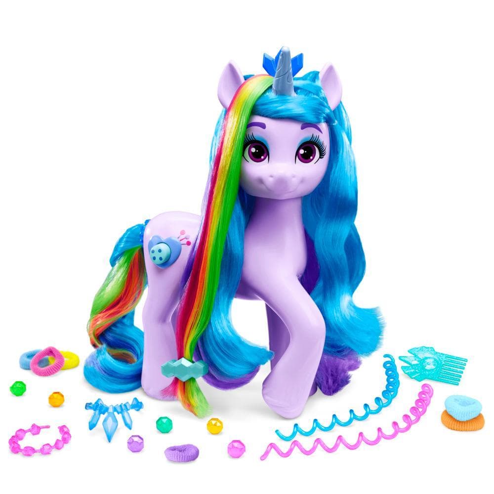 My Little Pony: Tell Your Tale Rainbow Styles Izzy Moonbow, 9.5" Unicorn Toys Kids Age 4+ product image 1