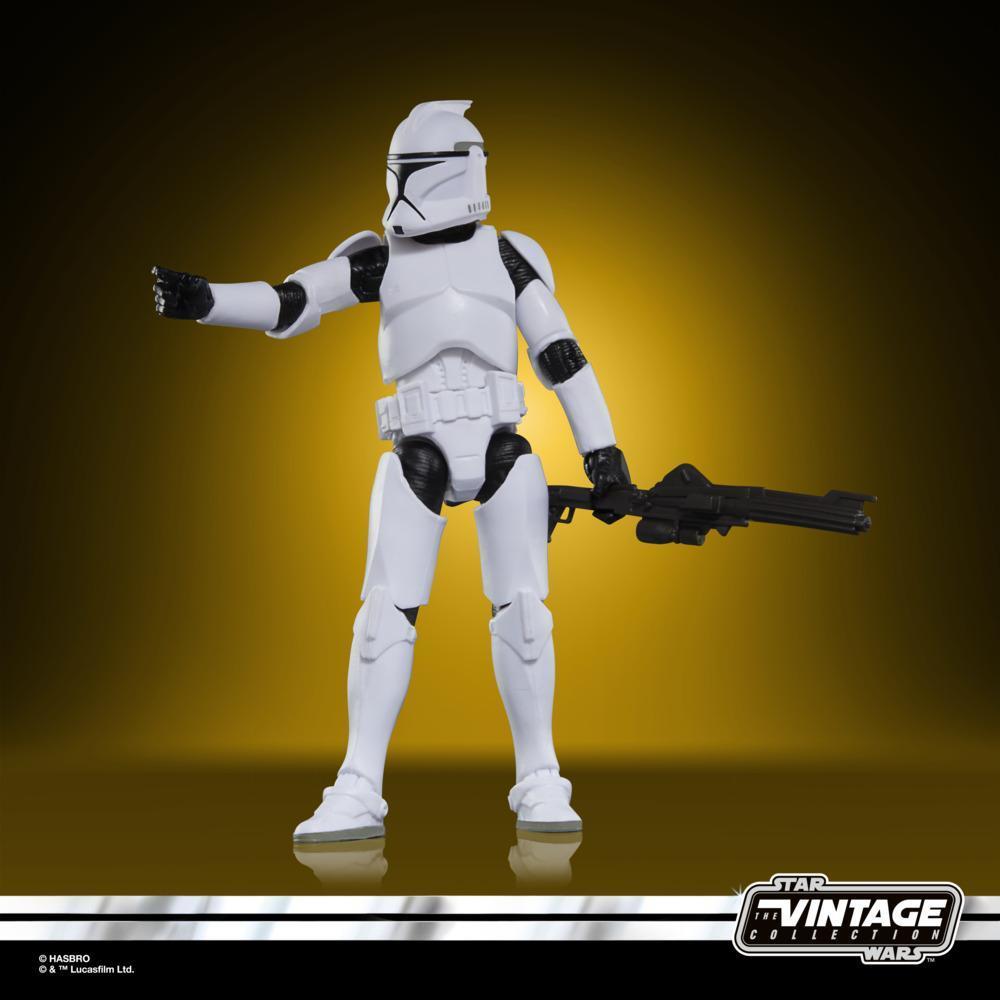 Star Wars The Vintage Collection Phase I Clone Trooper, Star Wars: Attack of the Clones Action Figure (3.75”) product thumbnail 1