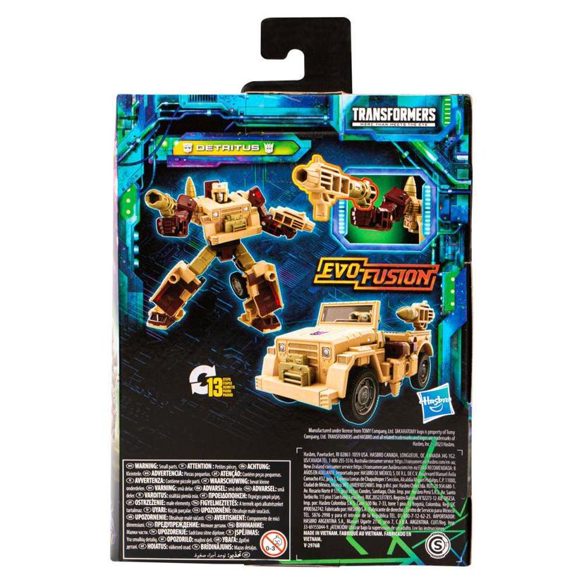 Transformers Legacy Evolution Deluxe Class Detritus Converting Action Figure (5.5”) product image 1