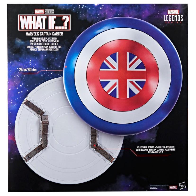 Marvel Legends Series Marvel’s Captain Carter Premium Roleplay Shield product image 1