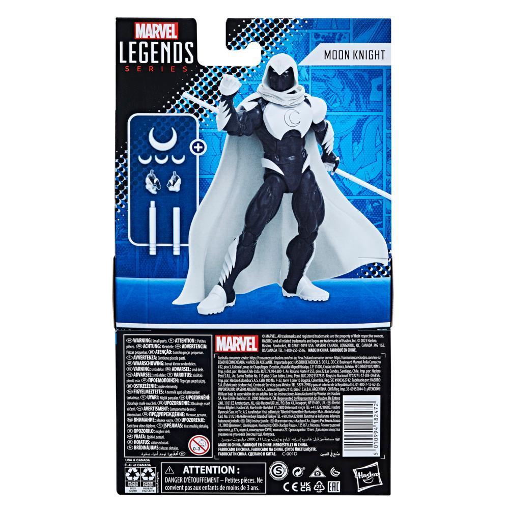 Hasbro Marvel Legends Series Moon Knight, Marvel Comics Action Figures (6”) product thumbnail 1