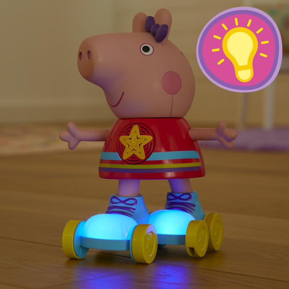 Peppa Pig Roller Disco Peppa Toy with Pull-and-Go Action; 11 Inches High with Lights, Speech, Music; Ages 3 and Up product thumbnail 1