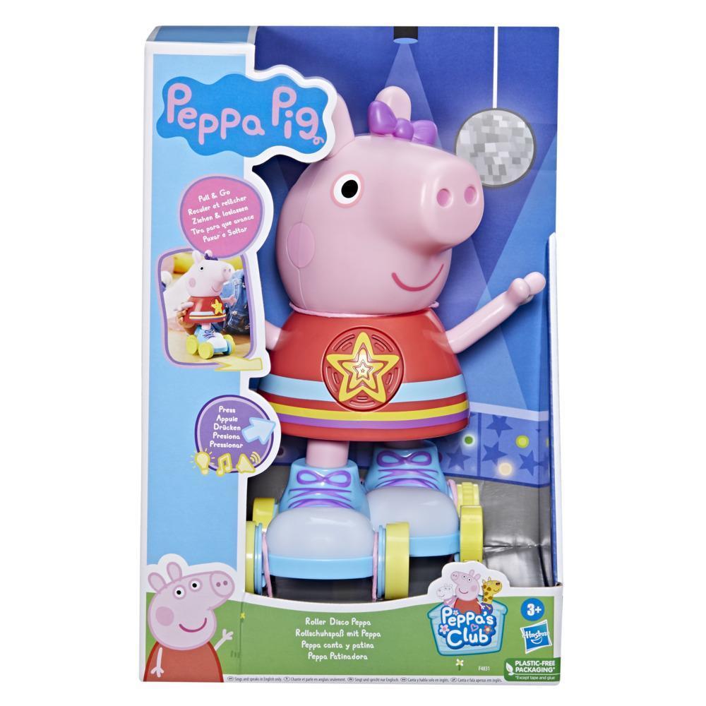 Peppa Pig Roller Disco Peppa Toy with Pull-and-Go Action; 11 Inches High with Lights, Speech, Music; Ages 3 and Up product thumbnail 1