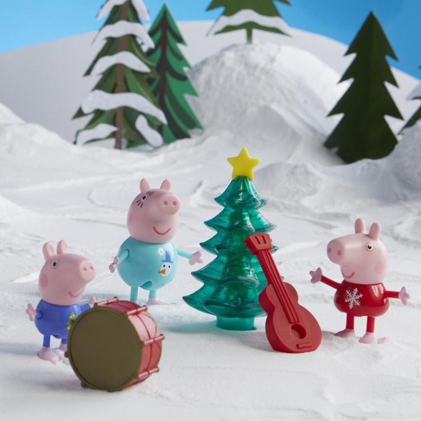 Peppa Pig Peppa’s Advent Calendar Toy, 18 x 36 Inches (Open); 24 Items Include 4 Holiday Family Figures; Ages 3 and Up product image 1