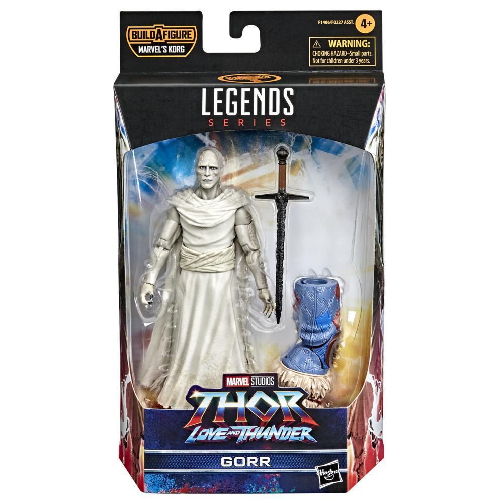 Marvel Legends Thor: Love and Thunder Gorr Action Figure 6-inch Collectible Toy, 3 Accessories, 1 Build-A-Figure Part product thumbnail 1