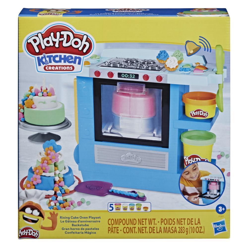 Play-Doh Kitchen Creations Rising Cake Oven Playset for Kids 3 Years and Up with 5 Cans, Non-Toxic product thumbnail 1