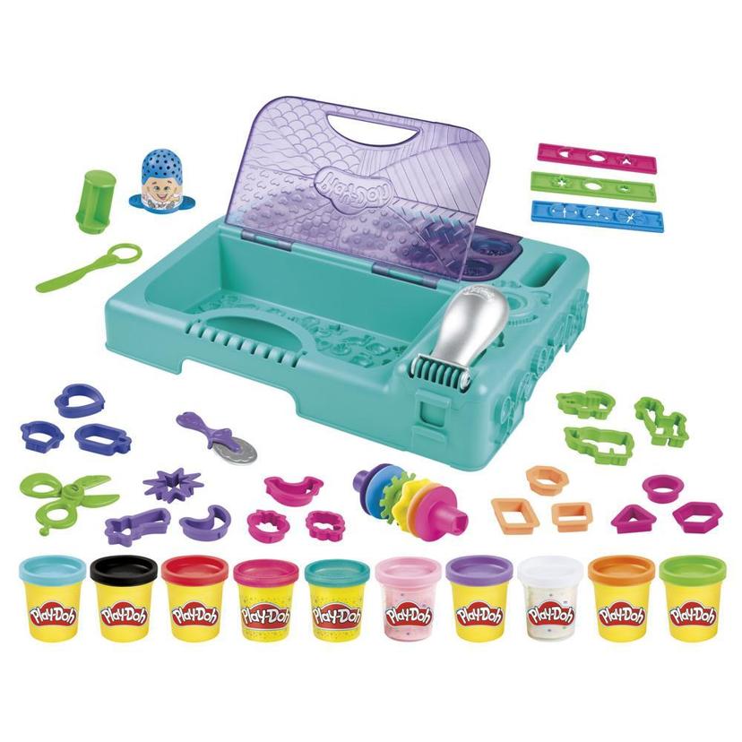 How should playdough be stored?