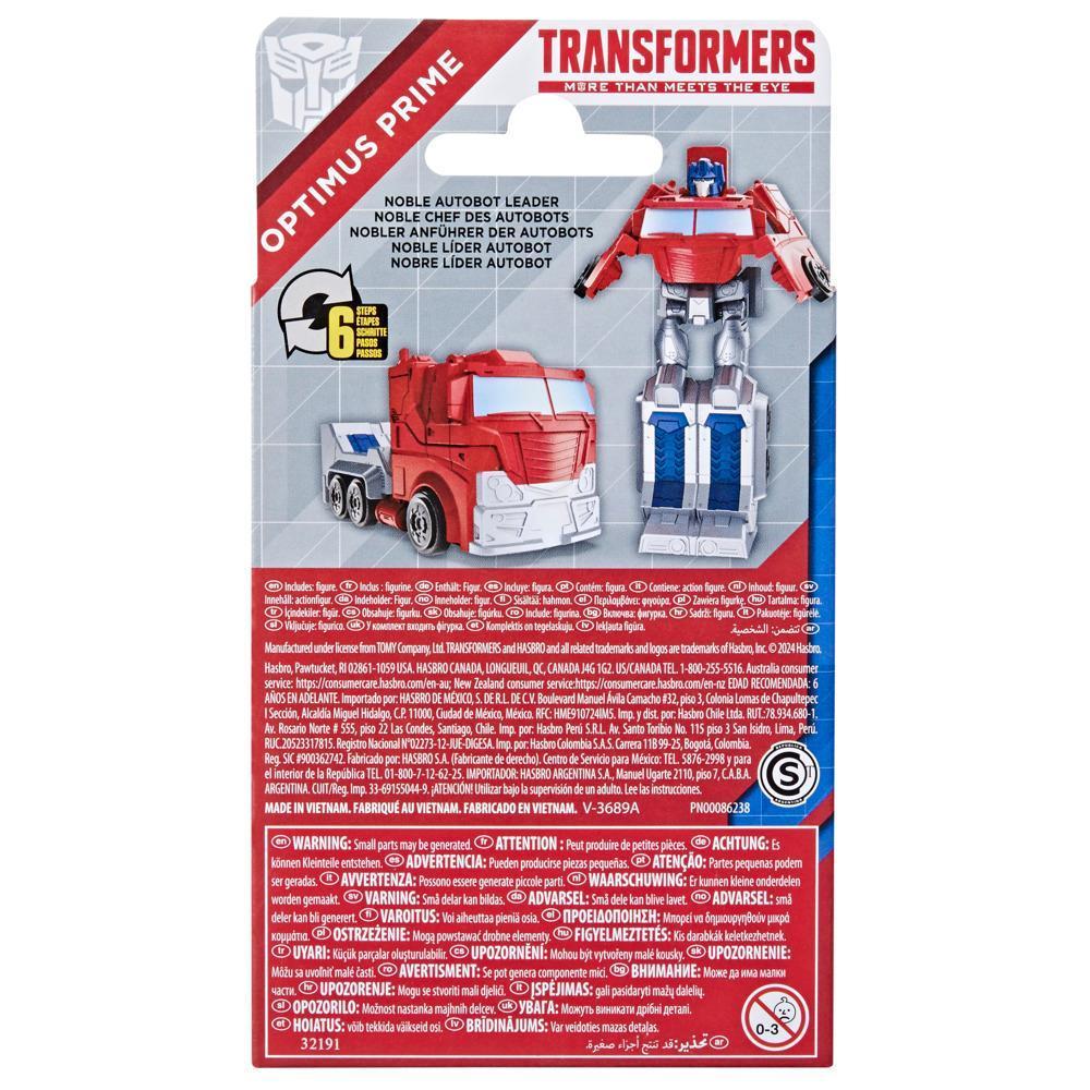 Transformers Toys Authentics Bravo Optimus Prime, 4.5" Action Figures for Kids Ages 6+ product thumbnail 1