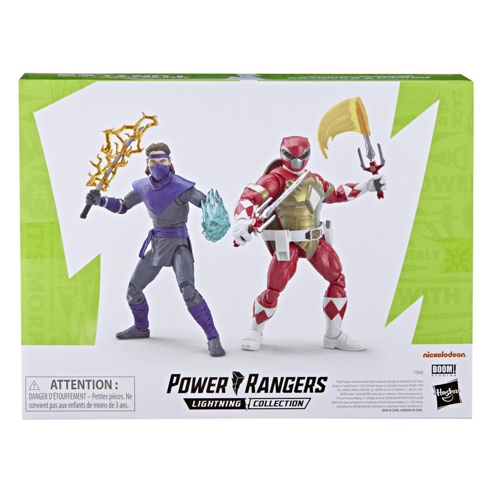 Power Rangers X Teenage Mutant Ninja Turtles Lightning Collection Morphed Raphael and Foot Soldier Tommy product thumbnail 1