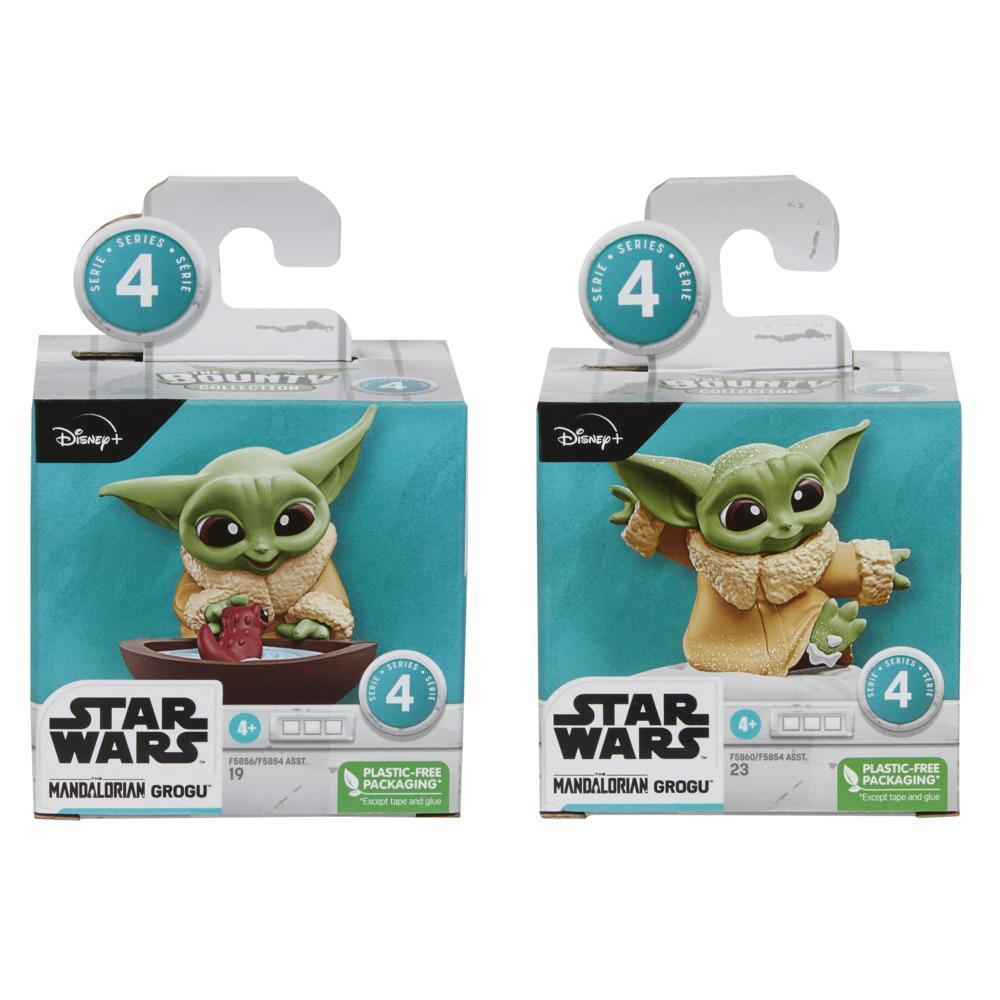 Star Wars The Bounty Collection Series 4 Grogu Figures Tadpole Friend, Snowy Walk Posed Toy 2-Pack, Kids Ages 4 and Up product thumbnail 1